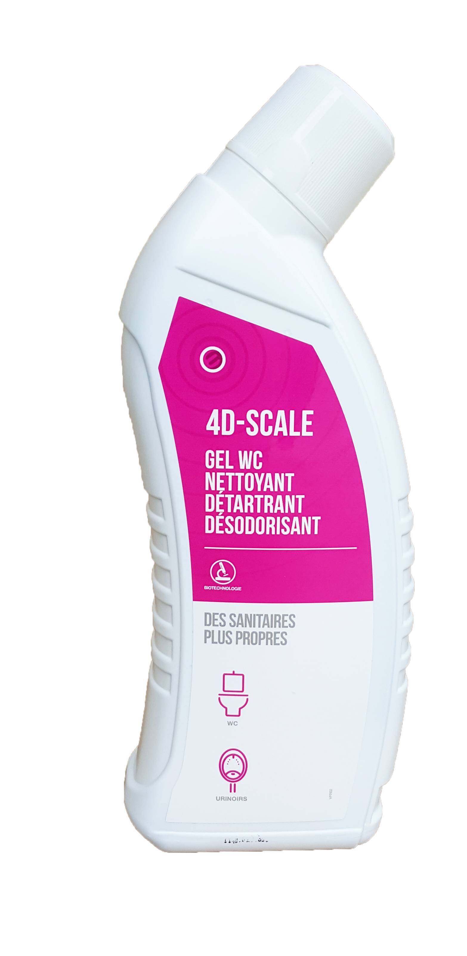 Gel WC Nettoyant détartrant désodorisant -4D -SCALE